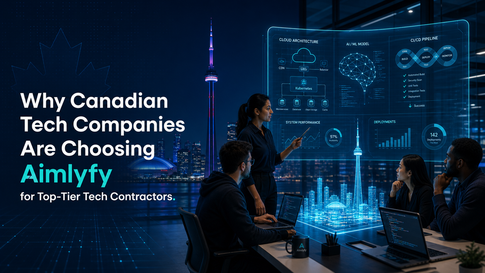 Why Canadian Tech Companies Are Choosing Aimlyfy for Top-Tier Tech Contractors
